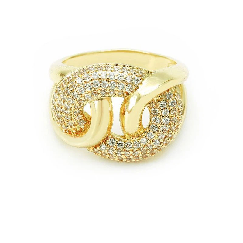 Pave Cz Srebrny pierścionek dla kobiet